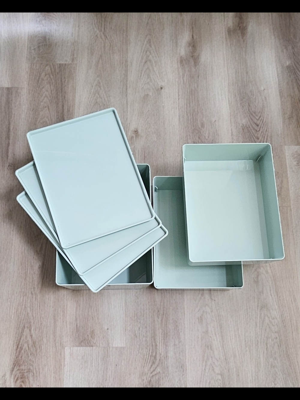 Ikea Kuggis Storage Box Set (3 Pieces)